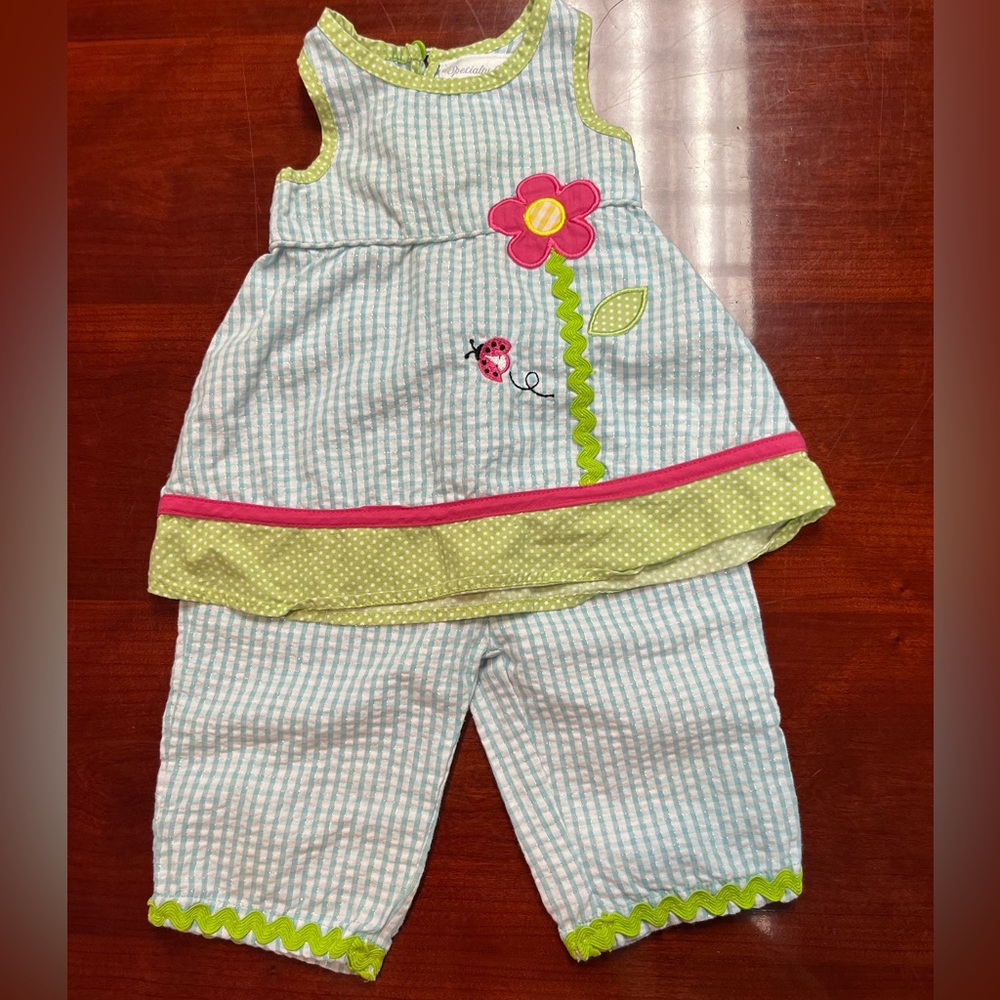 Specialty Baby 24M blue gingham